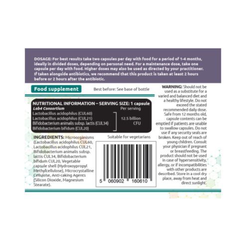 Every Day Biotics (Gut Hero) 60 capsules